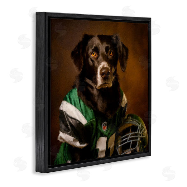 Stupell Industries Sean Parnell | Football Star Dog Wall Art