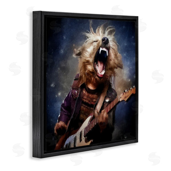 Stupell Industries Sean Parnell | Fun Musician Terrier Wall Art