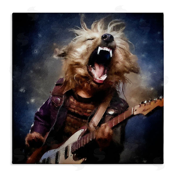 stupell industries Sean Parnell | Fun Musician Terrier Wall Art