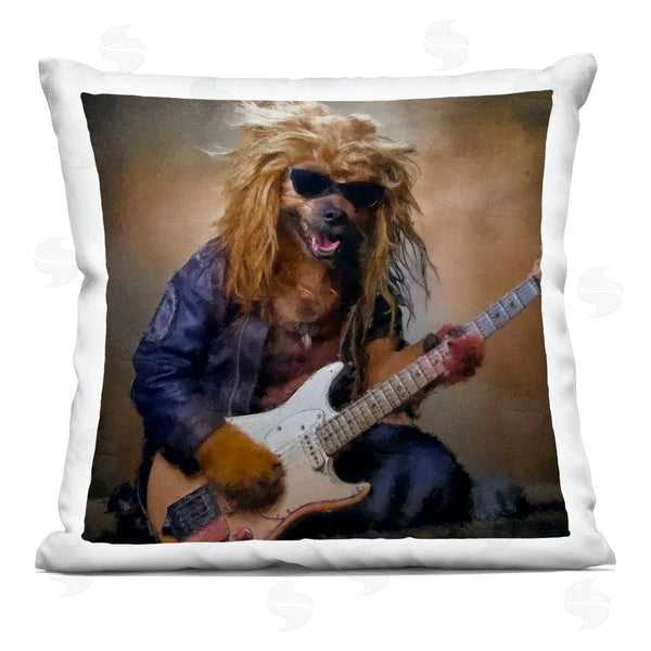 stupell industries Sean Parnell | Musician Canine Clark Printed Throw Pillow