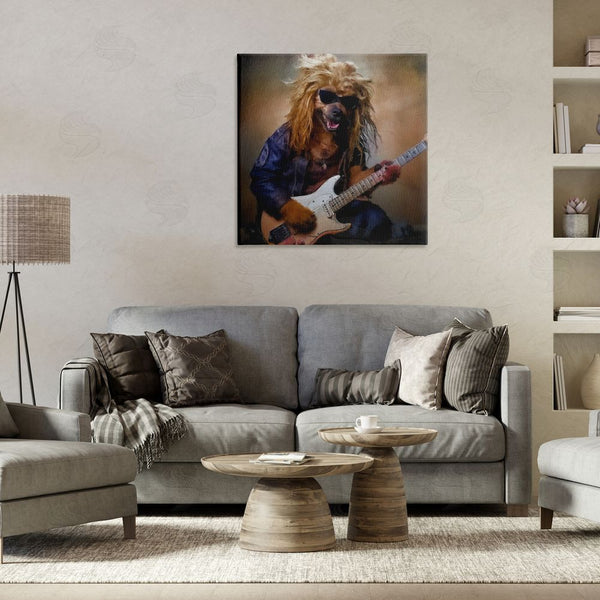 Stupell Industries Sean Parnell | Musician Canine Clark Wall Art