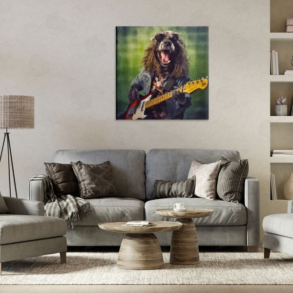 Stupell Industries Sean Parnell | Musician Mutt Halen Wall Art