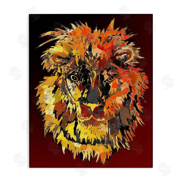 stupell industries Sebastian Grafmann | Abstract Lion Mane Wall Art