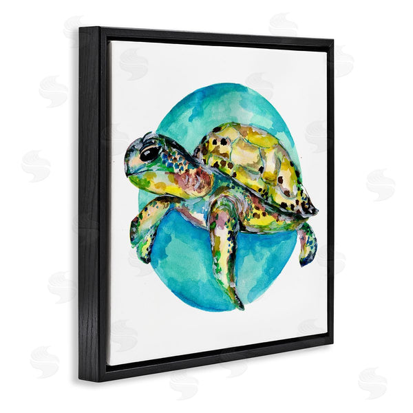 Stupell Industries Sebastian Grafmann | Marine Wildlife Sea Turtle Wall Art
