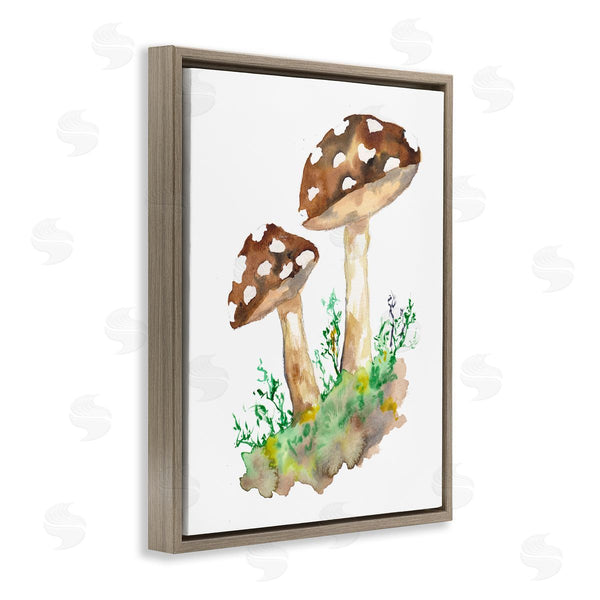 Stupell Industries Sebastian Grafmann | Spotted Mushroom Forest Plant Wall Art
