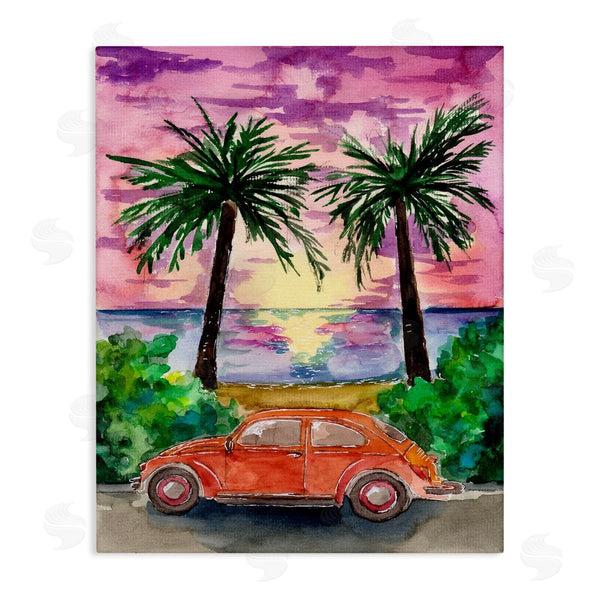 stupell industries Sebastian Grafmann | Summer Beach Buggy Wall Art