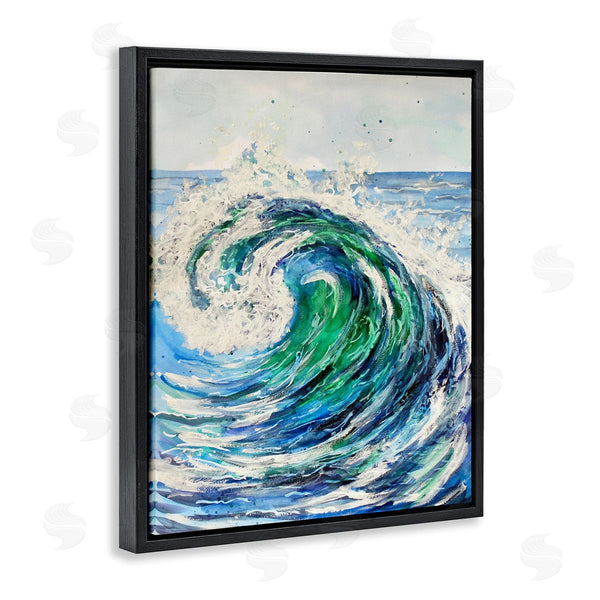 Stupell Industries Sebastian Grafmann | Tsunami Wave Ocean Splash Wall Art