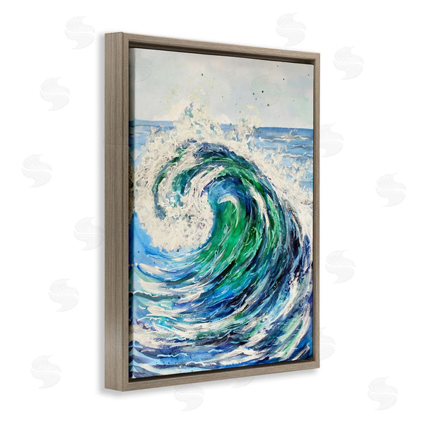 Stupell Industries Sebastian Grafmann | Tsunami Wave Ocean Splash Wall Art