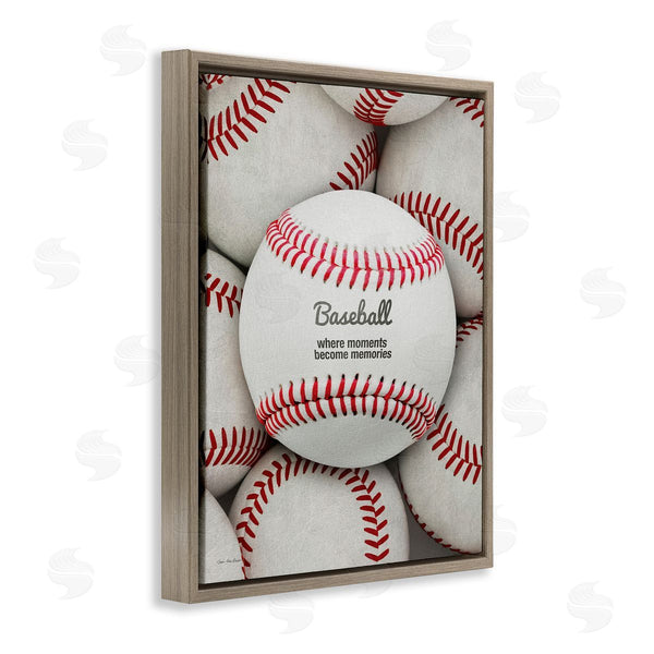 Stupell Industries Seven Trees Design | Baseball Memories Phrase