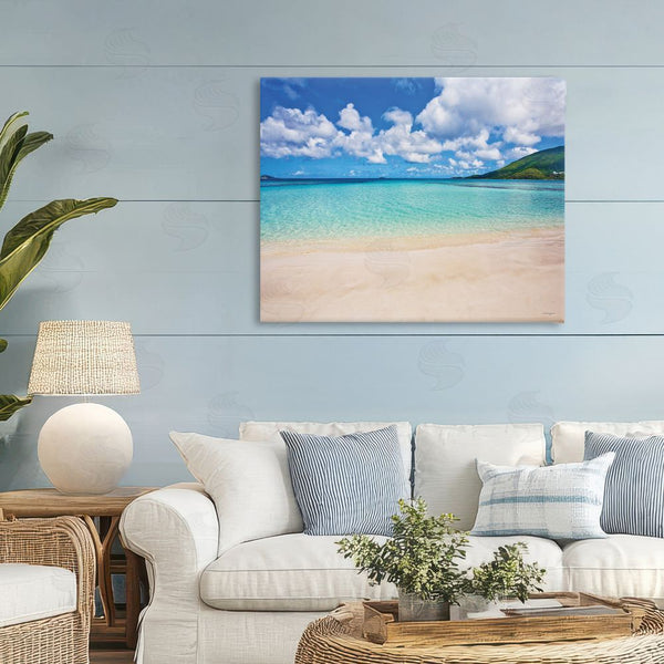 Stupell Industries Seven Trees Design | Caribbean Bay Landscape Wall Art
