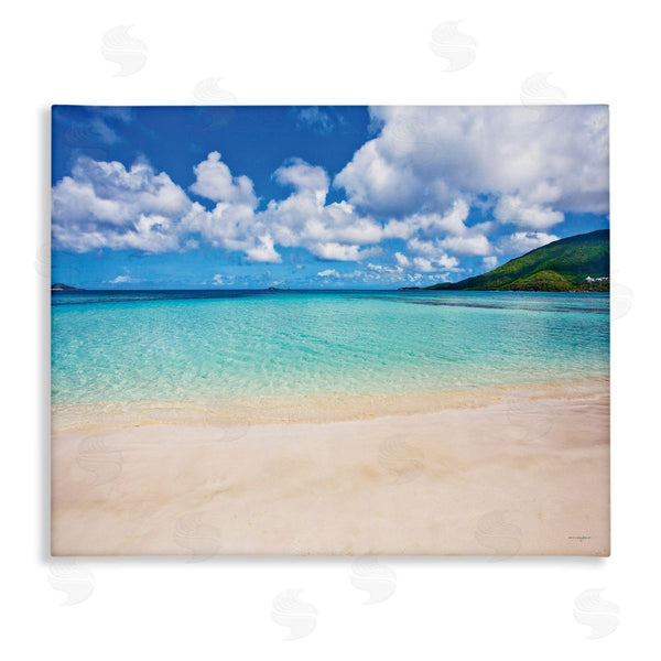 stupell industries Seven Trees Design | Caribbean Bay Landscape Wall Art