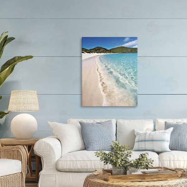 Stupell Industries Seven Trees Design | Caribbean Beach Coast Wall Art