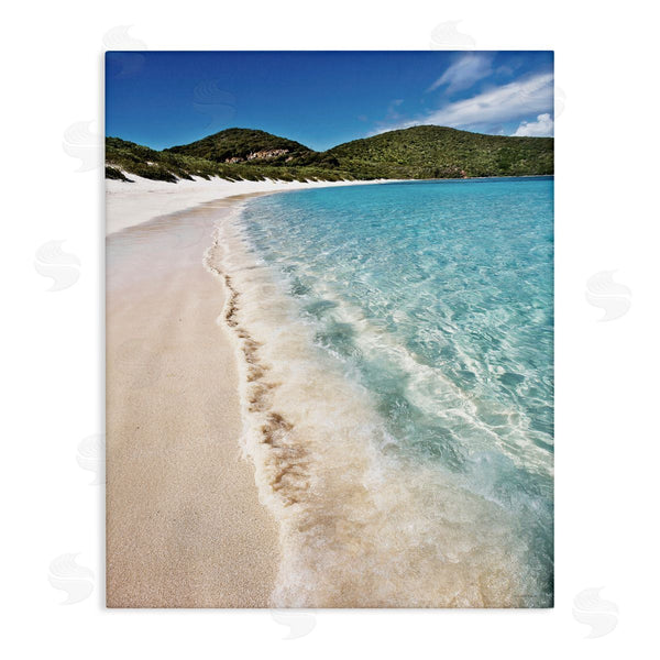 stupell industries Seven Trees Design | Caribbean Beach Coast Wall Art