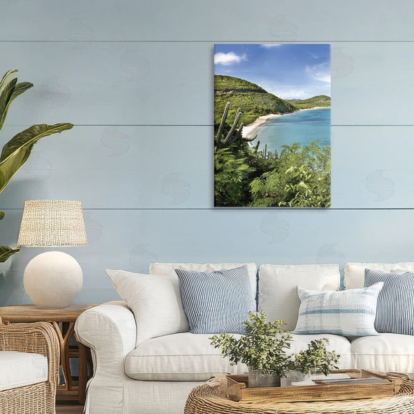 Stupell Industries Seven Trees Design | Caribbean Overlook View Wall Art