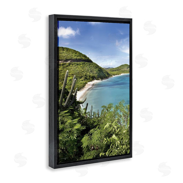 Stupell Industries Seven Trees Design | Caribbean Overlook View Wall Art