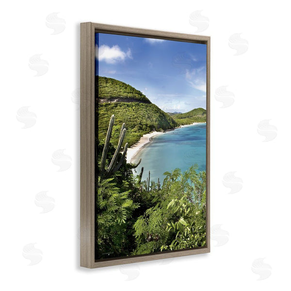Stupell Industries Seven Trees Design | Caribbean Overlook View Wall Art