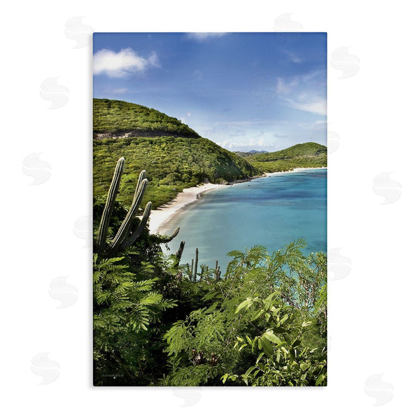 stupell industries Seven Trees Design | Caribbean Overlook View Wall Art