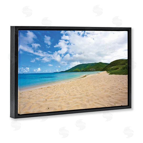 Stupell Industries Seven Trees Design | Coastal Caribbean Beach Wall Art