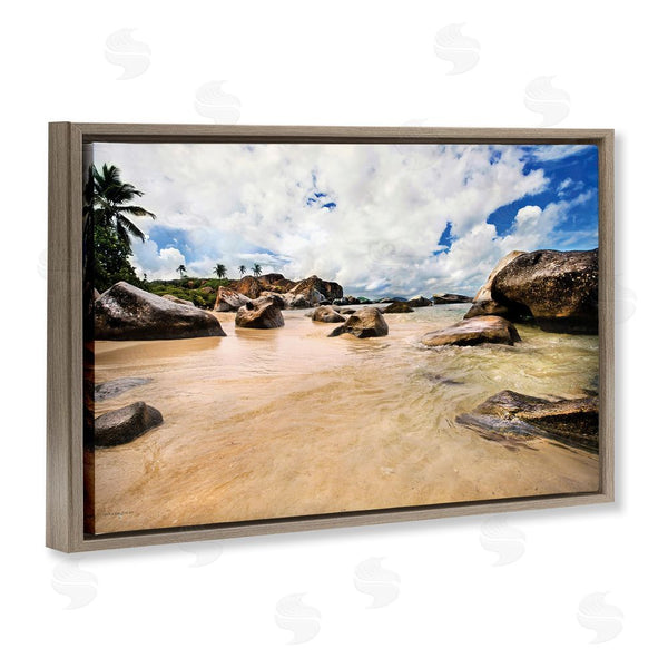 Stupell Industries Seven Trees Design | Devil's Bay Beach Wall Art