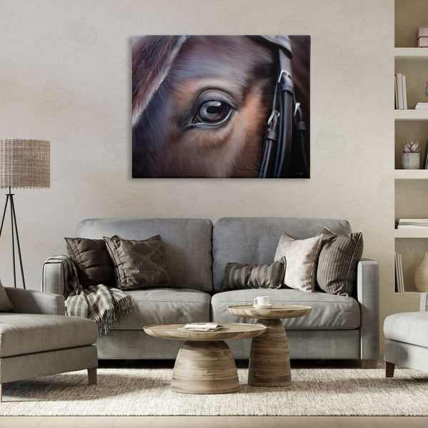 Stupell Industries Seven Trees Design | Equine Gaze Close Up Wall Art