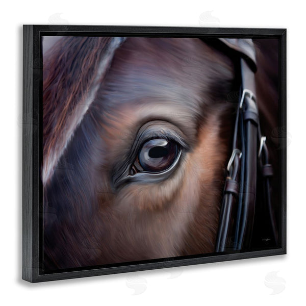 Stupell Industries Seven Trees Design | Equine Gaze Close Up Wall Art