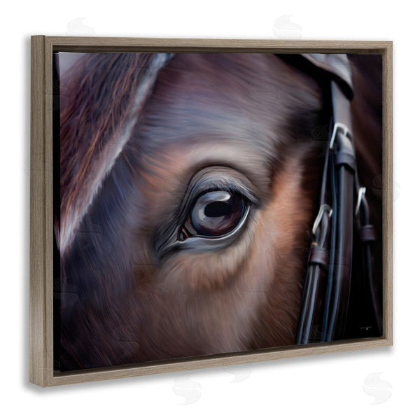 Stupell Industries Seven Trees Design | Equine Gaze Close Up Wall Art