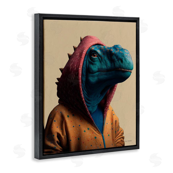 Stupell Industries Seven Trees Design | Fun T-Rex In Hoodie Wall Art