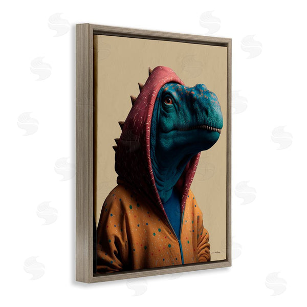 Stupell Industries Seven Trees Design | Fun T-Rex In Hoodie Wall Art