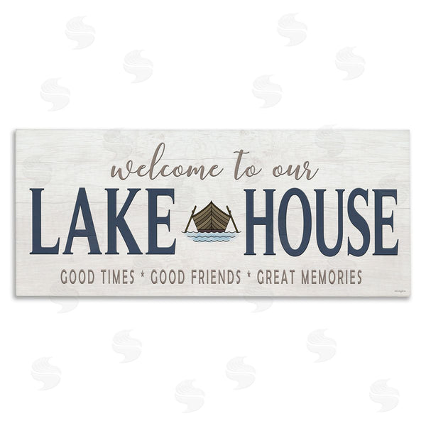 stupell industries Seven Trees Design | Great Memories Lake House Wall Art