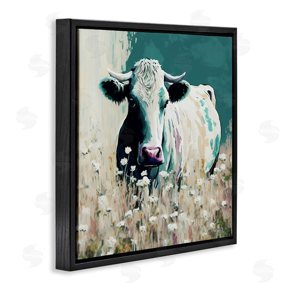 Stupell Industries Seven Trees Design | Modern Cow In Meadow Wall Art