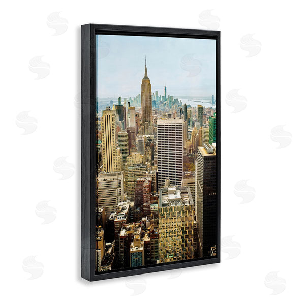 Stupell Industries Seven Trees Design | Overlooking Cityscape Buildings