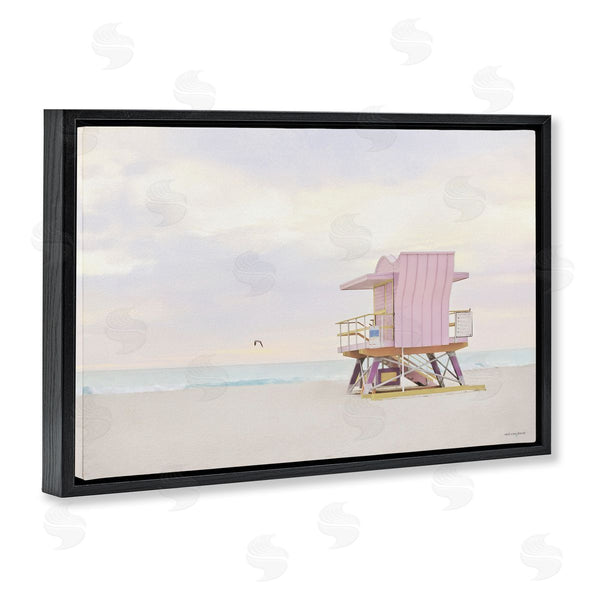 Stupell Industries Seven Trees Design | Pink Paradise Beach