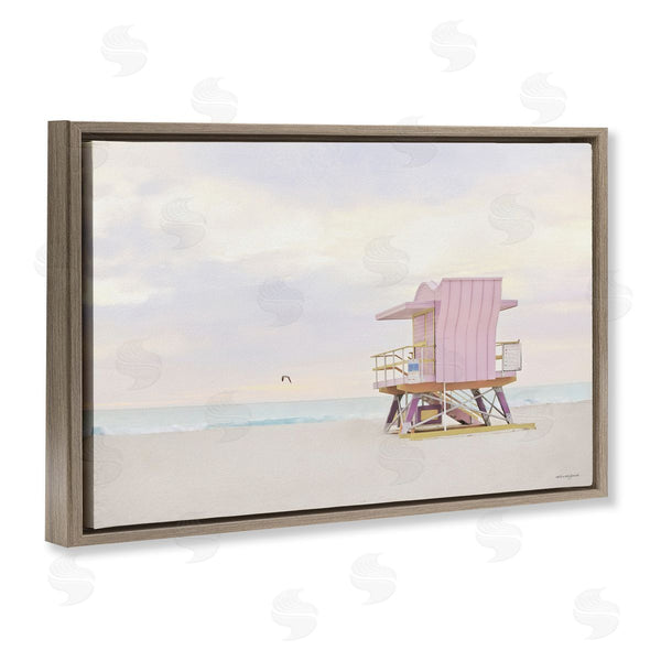 Stupell Industries Seven Trees Design | Pink Paradise Beach