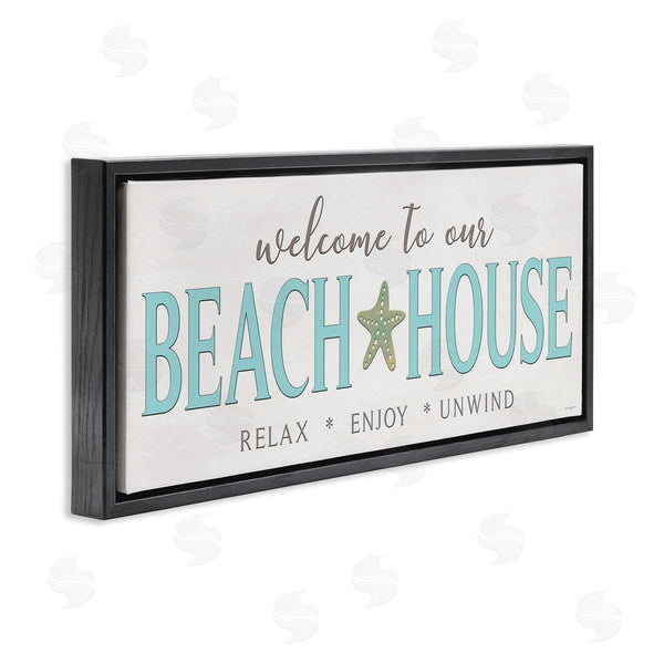 Stupell Industries Seven Trees Design | Relax Enjoy Unwind Beach House Wall Art