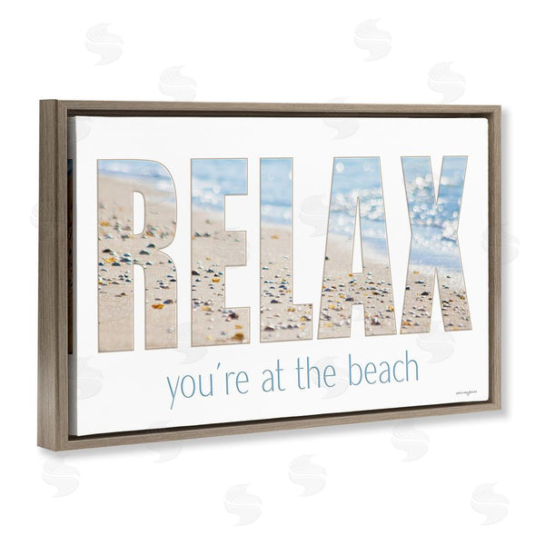 Stupell Industries Seven Trees Design | Relax You're At The Beach Wall Art