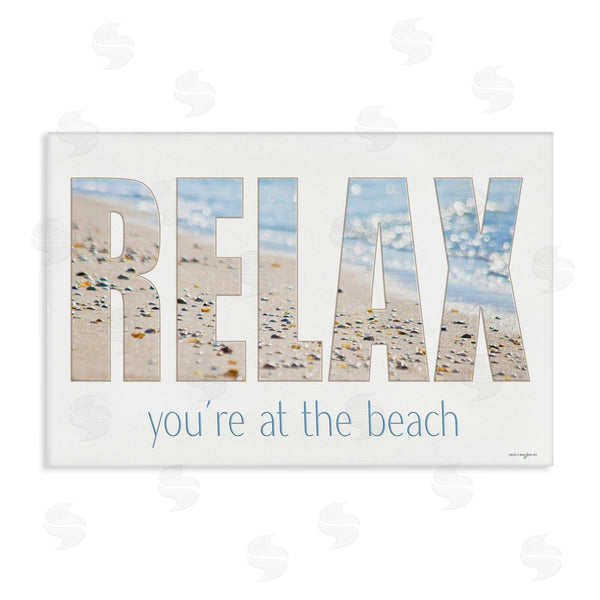 stupell industries Seven Trees Design | Relax You're At The Beach Wall Art