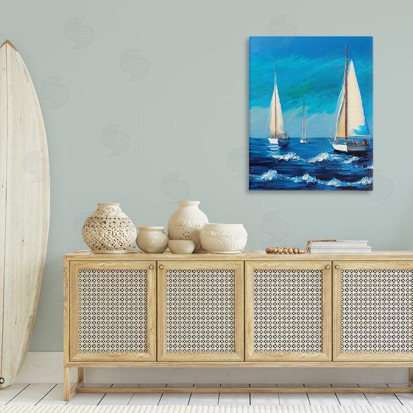 Stupell Industries Seven Trees Design | Sailors On Ebbing Tide Wall Art