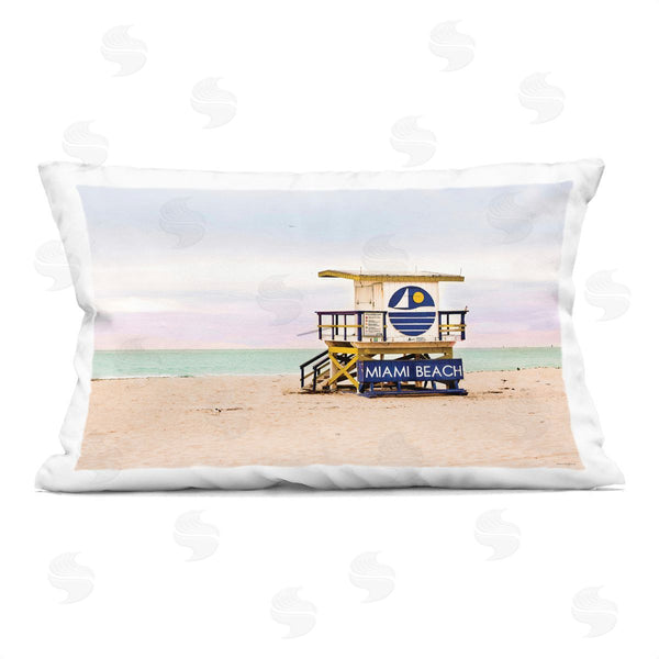 stupell industries Seven Trees Design | South Beach Beacon Printed Throw Pillow