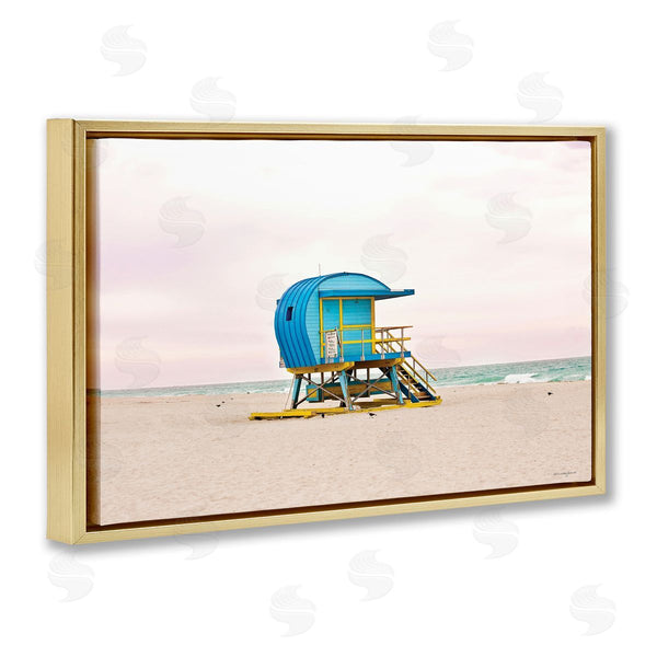 Stupell Industries Seven Trees Design | Summer Lifeguard Cabin