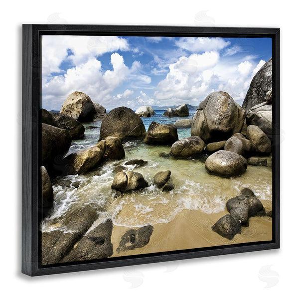 Stupell Industries Seven Trees Design | The Baths Rocky Coastline Wall Art