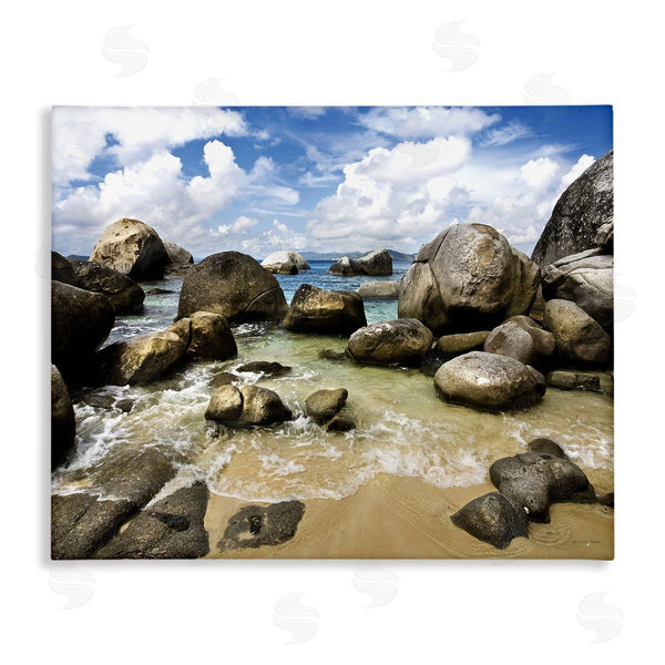 stupell industries Seven Trees Design | The Baths Rocky Coastline Wall Art
