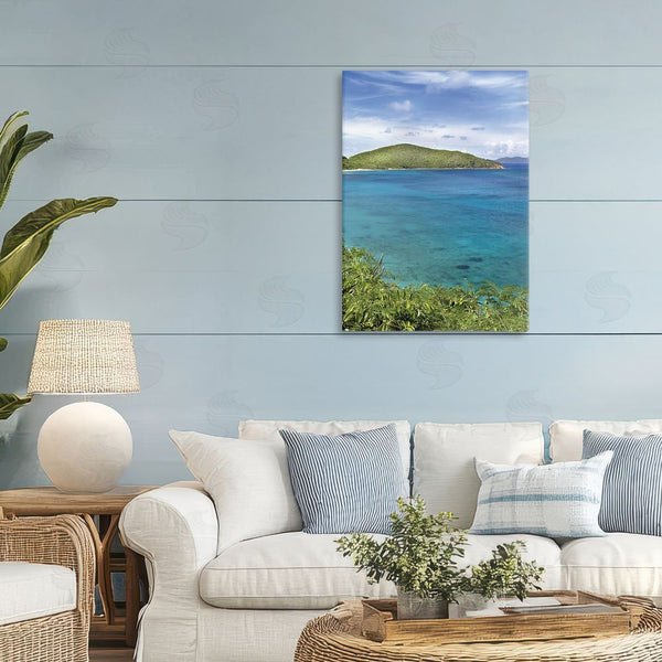 Stupell Industries Seven Trees Design | Tropical Island In Distance Wall Art
