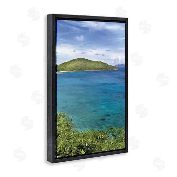 Stupell Industries Seven Trees Design | Tropical Island In Distance Wall Art