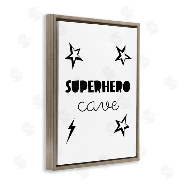 Stupell Industries Seven Trees | Superhero Cave Sign With Stars