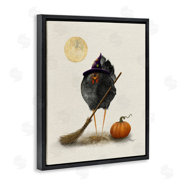 Stupell Industries Shanda Louis | Halloween Black Bird Witch Wall Art