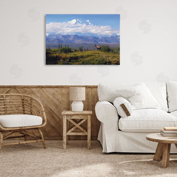 Stupell Industries Shane Lamb | Mountain Majesty Moose Wall Art