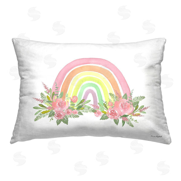 stupell industries Sharon Kuplack | Floral Pastel Rainbow