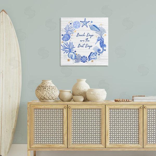 Stupell Industries Sharon Lee | Beach Days Best Wreath Wall Art
