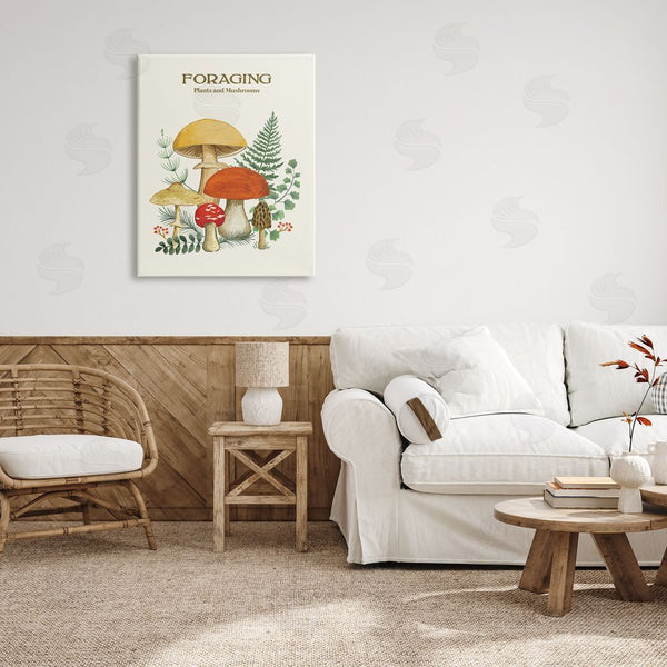 Stupell Industries Sharon Lee | Botanical Plants & Mushrooms Wall Art