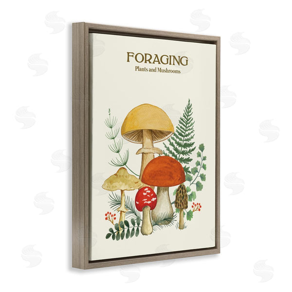 Stupell Industries Sharon Lee | Vintage Foraging Mushrooms